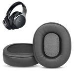 ACCOUTA Premium Replacement Earpads Cushions Compatible with Ausdom ANC8 Headphone Ear Pads with Softer Protein Leather and Memory Foam