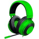 Razer Kraken Gaming Headset: Lightweight Aluminum Frame - Retractable Noise Isolating Microphone - for PC, PS4, PS5, Switch, Xbox One, Xbox Series X & S, Mobile - 3.5 mm Headphone Jack - Green