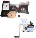 Wheatgrass Growing Kit Grow Fresh Wheatgrass With Manual Lexen Juicer