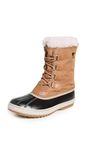Sorel 1964 PAC NYLON WATERPROOF Men's Snow Boots, Brown (Camel Brown x Black), 9 UK