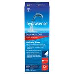 HydraSense Full Stream Nasal Spray, Daily Nasal Care, 100% Natural Source Seawater, Preservative-Free, 100 mL