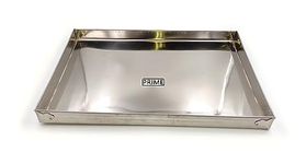 Prime Bakers and Moulders Stainless Steel Sweet Rectangle Tray 1 Inch Deep (13X9 Inch), Silver