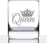 Queen - Whiskey Rocks Glass - Cute 