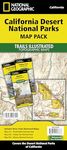 California Desert Map Pack): Mojave National Preserves 256 - Joshua Tree National Park 226 - Death Valley National Park 221 (National Geographic Trails Illustrated Map)