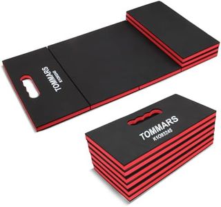TOMMARS 0.9" Foldable Thick Kneeling Pad, 5 Fold Comfortable Foam Knee Pads Cushion Mat for Gardening, Yardwork, Workshop Repairing