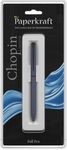 Paperkraft Chopin Lissome - Blue Ball Pen(Pack of 1)|Elegant & Classic Matte Black Finish|Premium Gifting Products|All Metal body|Ideal for Professionals|Official meeting essentials (04030333)