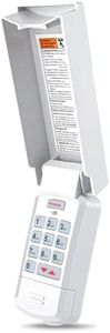 GUK-R Universal Wireless Garage Door Keypad Compatible with Genie Overhead, LiftMaster, Chamberlain, Sears Craftsman, Linear Opener | 877MAX Keyless Entry 377LM 877LM 977LM Wall Mount Keypad