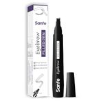 Sanfe Eyebrow Filler Pen | Perfect Eyebrow Enhancer, waterproof & smudge-proof | one swipe application with micro precision, natural & long-lasting finish | For Denser & Fuller Eyebrows | Black (Black, Pack Of 1)