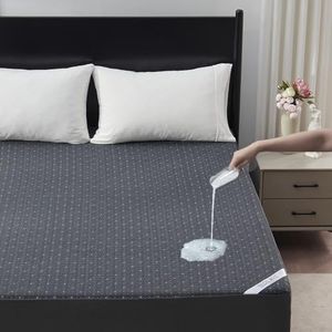 BEDLORE Queen Waterproof Noiseless Mattress Protector