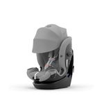 Cybex Callisto G 360 Rotating All-in-One Convertible Car Seat, SafeLock 1-Time Seat Belt Installation for Fast, Secure Setup, Side Impact Protection, SensorSafe – Stone Grey