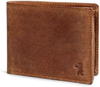 Berliner Bags Vintage Porte Feuille pour Homme, Portefeuille Homme Cuir, Portefeuilles et Porte-Cartes, avec Protection RFID - Marron