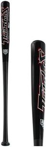 Brett Bros. Thunder Bamboo/Maple Wood ASA Slow Pitch Softball Bat: SST500 Black 34" 28 oz.