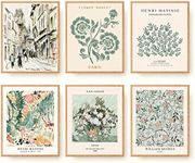 Sage Green Matisse Wall Art Prints 