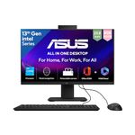 ASUS AiO V440,13th Gen Intel Core i3-1315U, 23.8" FHD,100Hz,All-in-One PC(8GB RAM/512GB SSD/Windows 11/Office 24/Retractable Camera/with Wired Keyboard & Mouse/M365 Basic (1Year)*) V440VAB-KBPC002WS