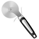 Asdirne Pizza Cutter, Pizza Wheel with Sharp Blade for Cutting Through Crusts, Pies and More, Black