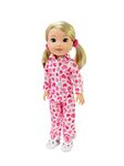 American Fashion World Pink Heart Pajamas Made for 14 inch Dolls Compatible with Wellie Wishers