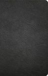 NASB Large Print Thinline Bible, Holman Handcrafted Collection, Black Premium Goatskin: New American Standard Bible, Black Premium Goatskin, Thinline Bible