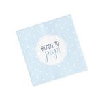 CLUB GREEN 20 Blue Ready to POP Napkins, 2 x 17 x 17 cm