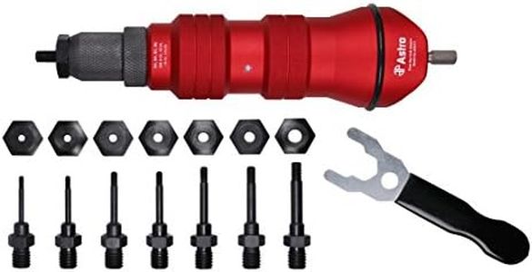 Astro Pneumatic Tool ADN14 Rivet Nut Drill Adapter Kit