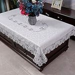 Luxury Floral Embroidered Tableclot