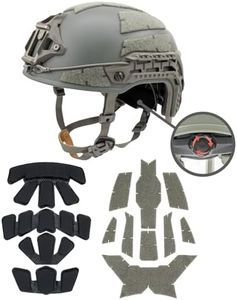 FMATAL GEAR FMA CM Ballistic Helmet Fast Airsoft Tactical Helmet for Paintball Outdoor Sports Hunting Shooting (FG, LXL)