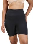 UNDERNEAT Women All Day Cycling Shorts | Ultra-Soft, 4-Way Stretch, High-Rise Seamless Fit | Premium Fabric | Medium Compression Gym Shorts for Women Workout | Versatile Wear Black