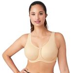 Wacoal Women's Underwire Sport Bra, Naturally Nude, 36DDD