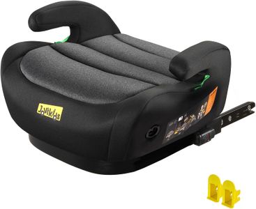 Jovikids ISOFIX Car Booster Seat, i-Size R129, 125-150cm, Black