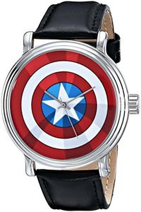 Marvel Montre Quartz Analogique Vintage Adulte Noir Vintage, Noir, Vintage