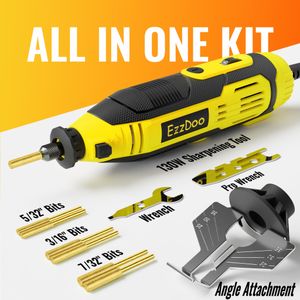 EzzDoo Electric Chainsaw Sharpener Kit – Portable Sharpening Tool