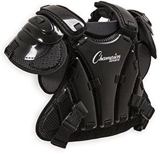 Champion Sport Armor Style Chest Protector, Black