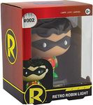 Paladone Robin Icon 3D LED Light | Collectable Batman And DC Lights | Ideal Night Light For Kids Bedrooms, Office & Home Pop Culture Lighting Merchandise [Energy Class A+], PP5547DC