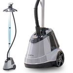 True & Tidy® Pro Heavy-Duty Commercial Full Size Garment Steamer for Clothes with 3 Steam Settings, Extra Large 2.9L (98 oz) Water Tank, 1800 watts, 90+min of Steam