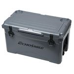 EchoSmile 30/35/40 Quart Rotomolded Cooler, 16 Days Protale Ice Cooler, Ice Chest Suit for BBQ, Camping, Pincnic, and Other Outdoor Activities