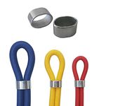 Stanleys Seil Shop choke clamp for 8 mm rubber rope, tarpaulin rope expander, galvanised