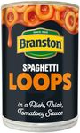 Branston Spaghetti Loops in Tomato Sauce, 395 g (Pack of 12)