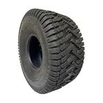 MARASTAR 20808-TO Turf Traction 20x8.00-8/20x10.00-8 4PR Rear TIRE ONLY for Riding Mowers, Black