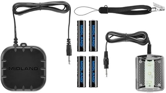 Midland SBNDL Strobe Light and Pillow Shaker Bundle