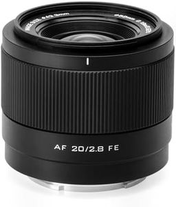 VILTROX 20mm f2.8 for Sony FE, e-Mount Full Frame STM Auto Focus Lens for Sony e Mount, Prime Wide Angle Lens for Sony Camera a7cr a7cii a7c a6700 a6600 ZV-E1 ZV-E10 a7iv a7iii