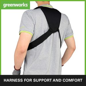 Greenworks 40V Cordless Brushcutter & Grass Strimmer – 40cm, 2 Batteries, Adjustable Height
