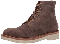 Frye Men's Bowery Weekend Lace Up Combat Boot, Faded Grey, 7 UK