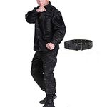 H World Shopping Men Tactical BDU Combat Uniform Jacket Shirt & Pants Suit for Army Military Airsoft Paintball Hunting Shooting War Game Desert Digital …