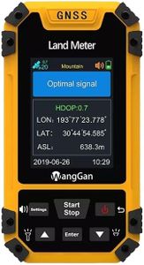 Heltec Handheld GPS Land Meter, High Accuracy GNSS Surveying Equipment for Land Measurement & Hiking 6 Satellite System Positioning IP65 Waterproof 18H Battery Slope/Mountain Mode Real-Time Graphics