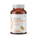 Berryheal Heartcore | Sea Buckthorn Oil & Algal Oil Capsules | DHA Omega 3 & Omega 7 | 30 Capsules | Starter Pack - 15-Day Regimen | Heart Health | Blood Pressure, Cholesterol, & Trigylcerides