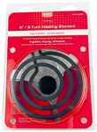 Smart Choice 6-Inch 3-Turn Surface Element for Electric Oven Ranges, Fits Most