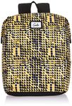 Genie Mosaic Mustard Yellow 15 Ltrs Safepac (Premium Anti Theft Backpack For Girls/Women)