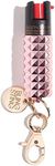 BLINGSTING Pepper Spray Maximum OC Strength Self Defense Spray for Women, 12 ft Spray Range & UV Dye - Studded