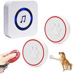 DAYTECH Dog Doorbell Puppy Door Bel