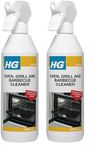 HG oven, grill and barbecue cleaner 0.5L (Pack of 2)