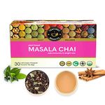 TEACURRY Masala Chai Tea Bags - 30 Teabags | Helps with Morning Sickness and Joint Pains | Masala Tea